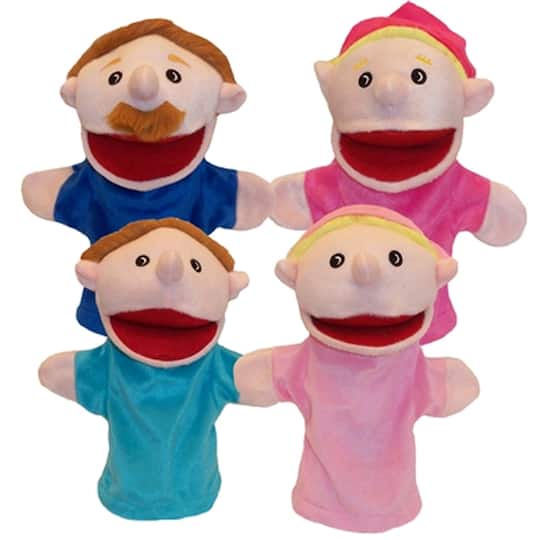 Get Ready Kids&#xAE; Family Puppet Set